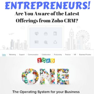 Entrepreneurs Zoho CRM